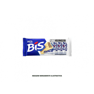 BIS BRANCO LACTA 100,8G